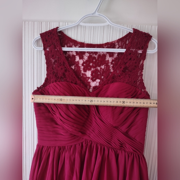 NWT - JJ's House lace Chiffon Short Flowy Sleeveless Dress - Size 10 - Picture 4 of 10